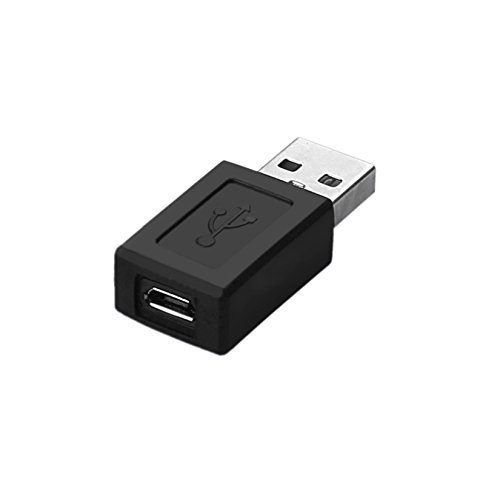 1 convertidor USB 2.0 A macho a micro USB hembra.