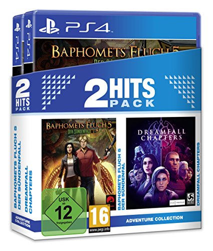 2 Hits Pack Baphomets Fluch 5 Der Sündenfall und Dreamfall Chapters - PlayStation 4 [Importación alemana]