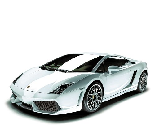2009 Lamborghini Gallardo LP 560-4 White 1/43 [Toy] (japan import)