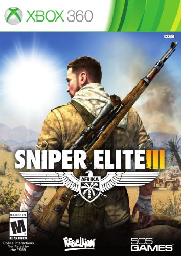 505 Games Sniper Elite 3 X360 - Juego (Xbox 360, Shooter, RP (Clasificación pendiente))