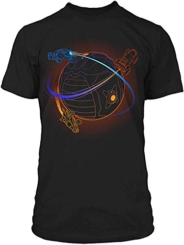 785Dr Rocket League Orbit Men's Gamer tee Shirt （Size:L