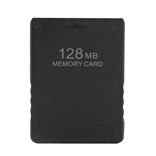 8/16/32/64/128 / 256MB Tarjeta de Memoria Stick de Juego para Sony Playstation 2 Consola PS2 Negro 128M