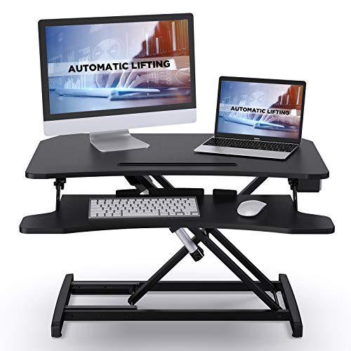 ABOX Escritorio Eléctrico Ajustable, Mesa Escritorio Plegable para Ordenador, Escritorio Grande con Elevación Estable Sin Ruido, Bandeja de Teclado Extraíble, Interfaz USB, Tablero de Mesa 85 x 51cm ABOX Escritorio Eléctrico Ajustable, Mesa Escritorio Plegable para Ordenador, Escritorio Grande con Elevación Estable Sin Ruido, Bandeja de Teclado Extraíble, Interfaz USB, Tablero de Mesa 85 x 51cm