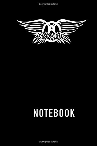 Aerosmith Notebook: Heartbeat Aerosmith 6''x9 '' Lined Pages Notebook White Paper with Black Cover 110 Pages Love Gift for Kids or Him Her Singer Notebook