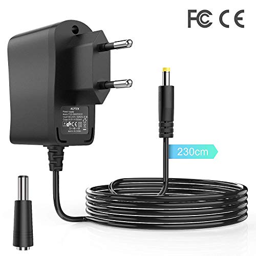 AGPTEK Adaptador de Corriente para Tensiómetro Omron 240V, 60Hz con Cable 2.3M Compatible M2 Basic,M2, M3, M3 Comfort, M6 Comfort, M7 AGPTEK Adaptador de Corriente para Tensiómetro Omron 240V, 60Hz con Cable 2.3M Compatible M2 Basic,M2, M3, M3 Comfort, M6 Comfort, M7