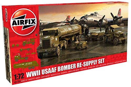 Airfix- WWII USAAF 8th Air Force Bomber Kit de Modelismo, Multicolor (Hornby Hobbies A06304) Airfix- WWII USAAF 8th Air Force Bomber Kit de Modelismo, Multicolor (Hornby Hobbies A06304)