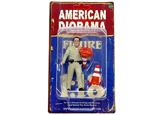 American Diorama – Policía Serie Highway Patrol – 2 Duplo Ma Ville Figura, 77464, (Escala 1/18