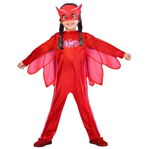 amscan - Disfraz de Owlette de PJ Masks - 9902948 - Color Rojo