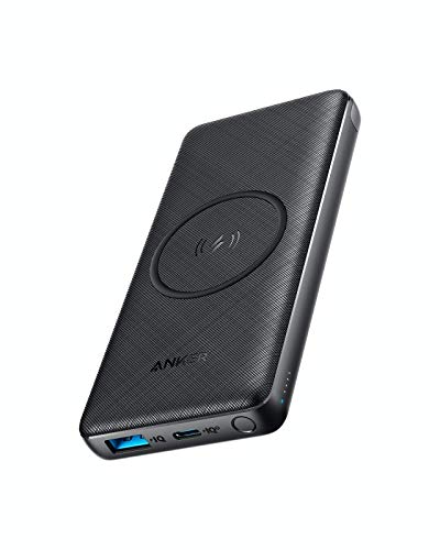 Anker PowerCore III 10000 mAh, batería Externa inalámbrica con Certificado Qi, Carga rápida de 18 W para iPhone X, 11, 11 Pro, iPad, AirPods y más