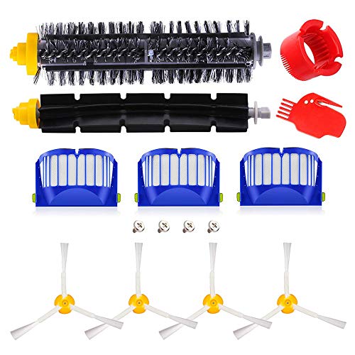 APZOVO Kit de reemplazo para iRobot Roomba 600 Series 600 610 614 620 625 630 635 640 645 650 655 660 665 670 671 680 690 691, 15packs de accessorios para iRobot Roomba Serie 600 APZOVO Kit de reemplazo para iRobot Roomba 600 Series 600 610 614 620 625 630 635 640 645 650 655 660 665 670 671 680 690 691, 15packs de accessorios para iRobot Roomba Serie 600