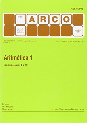 Aritmética con números del 1 al 12 - Volumen 1