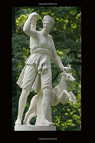 Artemis - Goddess of Hunting Statue in Russia Journal: 150 page lined notebook/diary