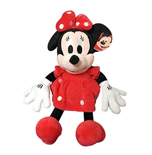 baiyinlongshop Cute Mickey Y Minnie Mouse Peluches para Niños Figura De Dibujos Animados Rellena Donald Goofy Doll Kids Baby Classic Gift 30Cm