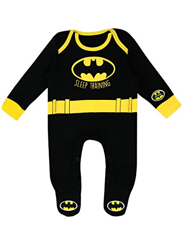 Batman Pijama Entero para Niños Bebés DC Comics - 6-9 Meses