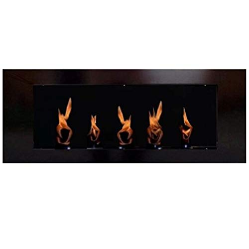 BIO ETHANOL FIREP PLACE MODEL DANIEL - Choose from 6 colors (Black) by Gel + Ethanol Fire-Places
