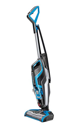 Bissell Crosswave Aspiradora escoba, 510 W, 0.82 litros, 80 Decibelios, plástico, Azul/Negro Bissell Crosswave Aspiradora escoba, 510 W, 0.82 litros, 80 Decibelios, plástico, Azul/Negro