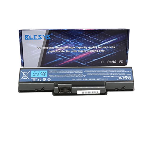 BLESYS Compatible con batería de portátil AS09A31 AS09A41 AS09A51 AS09A56 AS09A61 AS09A71 AS09A73 AS09A75 AS09A90 MS2274 MS2273 para Acer Aspire 4732 4732Z 5532 5732Z 5332 5516 5517 batería portátil