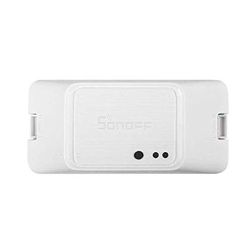 Blxecky Interruptor inteligente universal Sonoff Basic R3 con mando a distancia WiFi Smart Home Switch con temporizador DIY interruptor por radio a través de iOS Android 10 A/2200 W (1 pack)