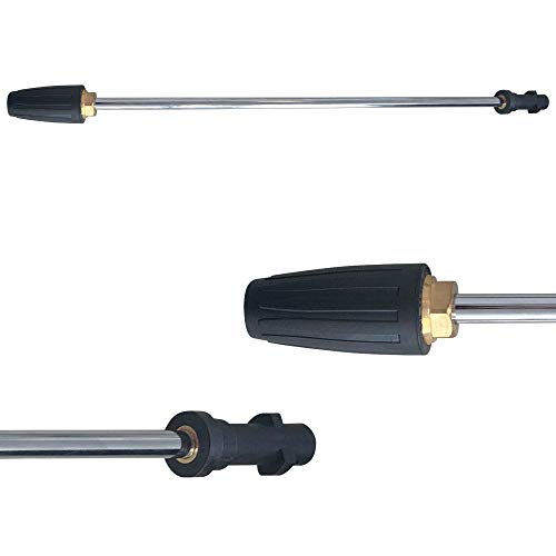 Boquilla rotadora de alta calidad, fresadora de suciedad I boquilla con bayoneta – plástico – 040 – Conector para Kärcher K4 K5 K6 K7 hasta 207 bar & máx.: 100 °C para consumo, hogar y jardín Boquilla rotadora de alta calidad, fresadora de suciedad I boquilla con bayoneta – plástico – 040 – Conector para Kärcher K4 K5 K6 K7 hasta 207 bar & máx.: 100 °C para consumo, hogar y jardín