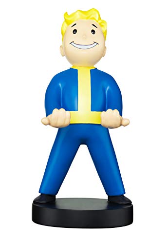 Cable guy Vault Boy, soporte de sujeción y carga para mando de consola y smartphone de con personaje favorito con licencia de Fallout. Producto con licencia oficial. Exquisite Gaming