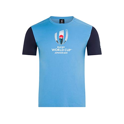 Canterbury Oficial de la Rugby World Cup 2019 Camiseta, Unisex niños, Azul laxa, 12