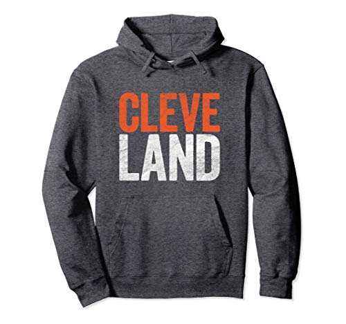 Cleve Land - Vintage Cleveland Sudadera con Capucha