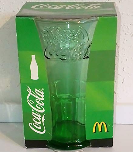 /Coca-Cola Cristal / vasos / Edición Limitada / Verde / Mc Donald's / 2008 / Nuevo