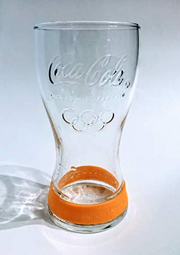 /Coca Cola Vasos de 0,3 l, originales, edición especial de Londres 2012, Olympics/Mc Donalds, cristal de contorno, arcoroc, vasos, refrescos, vasos largos, vasos para restaurantes, bares, fiestas