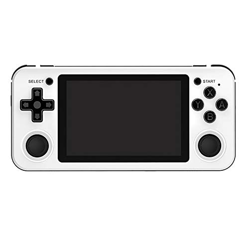 Consola de Juegos Retro, RG351P Juegos de Consola de Videojuegos Retro de 64 bits RK3326 con 2500 Juegos, Consola de Juegos portátil Sistema Linux de código Abierto Reproductor de Juegos con Pantalla Consola de Juegos Retro, RG351P Juegos de Consola de Videojuegos Retro de 64 bits RK3326 con 2500 Juegos, Consola de Juegos portátil Sistema Linux de código Abierto Reproductor de Juegos con Pantalla