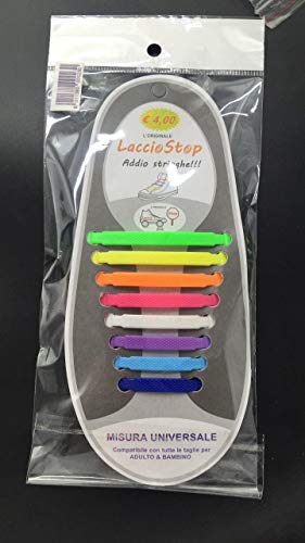 Cordones de silicona impermeables para zapatos de adultos y niños, disponible en varios colores, 8 + 8 unidades.