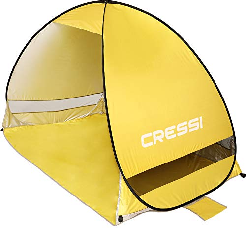Cressi Beach Tent Tiendas de Playa, Amarillo, 200x120x130 cm