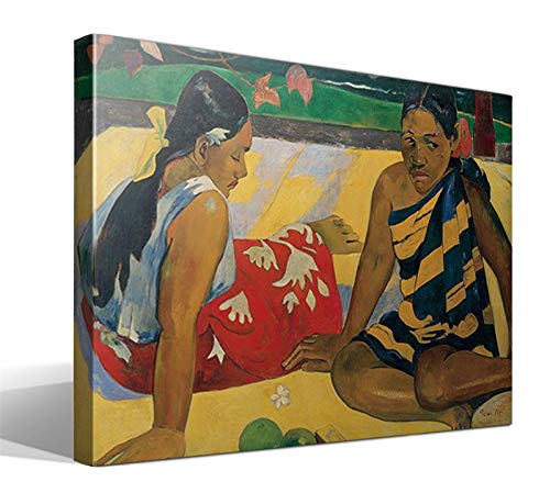 Cuadro Canvas Parau Api. Noticias de Eugène Henri Paul Gauguin