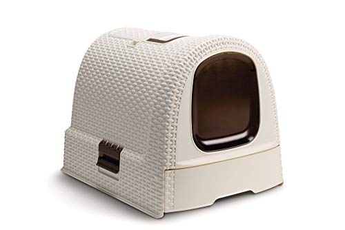 Curver 198849 - Caja de aseo para mascotas, color blanco Curver 198849 - Caja de aseo para mascotas, color blanco