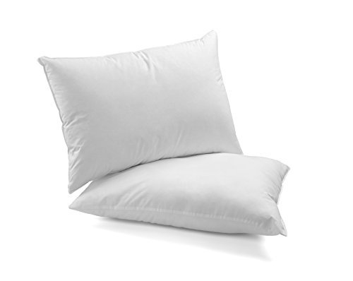 DAGOSTINO HOME BOUTIQUE COLLECTION Pack de 2 Almohadas de Fibra Supersuave Lavables 50x80 cm.(Todas Las Medidas). Tratamiento Aloe Vera, firmeza Media-Baja, Altura 16 cm, Calidad Hotel