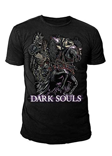 Dark Souls – Camiseta premium para hombre – Zombie Knight (negro) (S-XL) Negro S