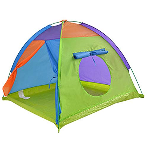 Dfghbn Carpa para Niños Tienda de niños Grandes Niños al Aire Libre Camping Tienda de campaña Portátil Play Casa (Color : Verde, Size : 130×130×90 cm)