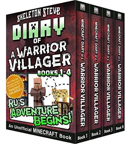 Diary of a Minecraft Warrior Villager - Box Set 1 - Ru's Adventure Begins (Books 1-4): Unofficial Minecraft Books for Kids, Teens, & Nerds - Adventure Fan Fiction Diary Series (English Edition)