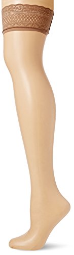 DIM - Medias 20 den para mujer, talla 40/42 (M), color Beige (Clair)