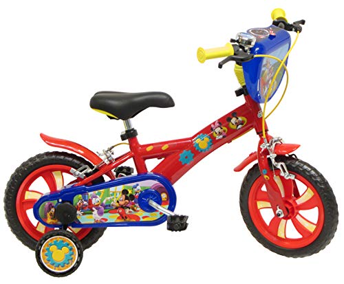 Disney Mickey Mouse - Bicicleta con ruedines