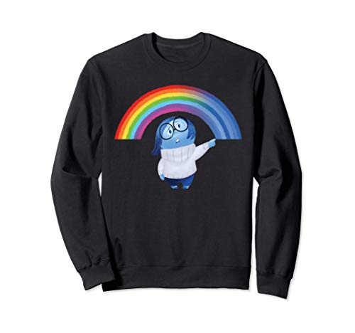 Disney Pixar Inside Out Sadness Rainbow Sudadera