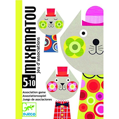 Djeco- Cartas mixamatou, Multicolor (35130A) Djeco- Cartas mixamatou, Multicolor (35130A)