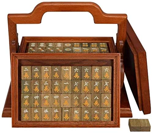 El más nuevo Juego de mesa de Mahjong China Mah Jong juego Juego de Juegos de Mahjong Chino Mini viaje Viajes Verde Sandalwood Entertainment Favorito Mejor Amante de regalo (Tamaño: 0.9 x 0.7 x 0.4 Pu El más nuevo Juego de mesa de Mahjong China Mah Jong juego Juego de Juegos de Mahjong Chino Mini viaje Viajes Verde Sandalwood Entertainment Favorito Mejor Amante de regalo (Tamaño: 0.9 x 0.7 x 0.4 Pu