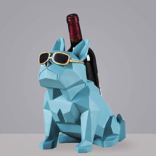 Escultura Estatuas Pared Animal, sucios de Vino en Rack innovadora geometría Pura Raza Vino Estante de Vino mamífero Conejo Dormitorio Estante decoración de la Mesa Bebida Pared Snoopy