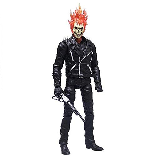 FENGZI Ghost Rider Johnny Blaze Toys PVC de la acción Figura