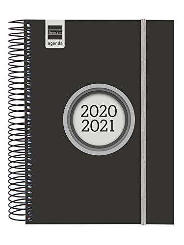 Finocam - Agenda Curso 2020-2021, 1 Día Página Espir Label, Negro, Español, E10-155 x 212 (Sobremesa) Finocam - Agenda Curso 2020-2021, 1 Día Página Espir Label, Negro, Español, E10-155 x 212 (Sobremesa)