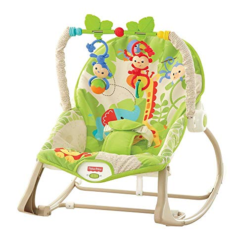 Fisher-Price Hamaca crece conmigo monitos divertidos, silla para bebé (Mattel CBF52) Fisher-Price Hamaca crece conmigo monitos divertidos, silla para bebé (Mattel CBF52)