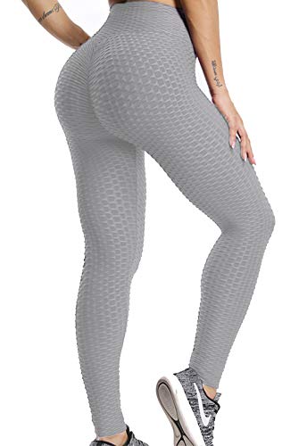 FITTOO Mallas Pantalones Deportivos Leggings Mujer Yoga de Alta Cintura Elásticos y Transpirables para Yoga Running Fitness con Gran Elásticos2060 Gris M FITTOO Mallas Pantalones Deportivos Leggings Mujer Yoga de Alta Cintura Elásticos y Transpirables para Yoga Running Fitness con Gran Elásticos2060 Gris M