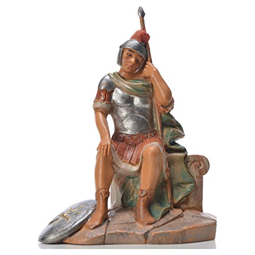 Fontanini Soldado romano junto al Focolare figura figura Belén