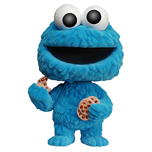 Funko - Figurine Sesame Street - Cookie Monster Flocked NYCC 2015 Pop 10cm - 0849803056810