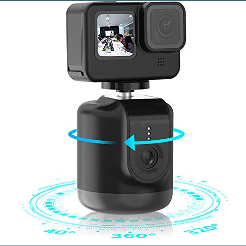 Gimbal De 360 ​​Grados para Teléfono Móvil Stabilizer Rotación De 360 Grados Auto Face Tracking Trípode para Teléfono Móvil con Mando a Distancia[No Es Necesario Descargar La App]